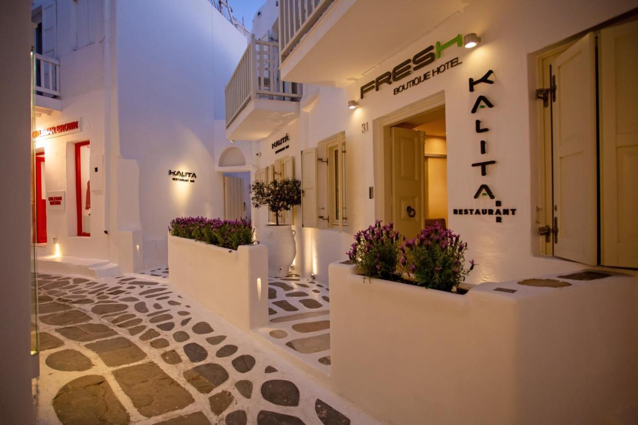 Fresh Boutique Hotel Mykonos Town Exterior foto
